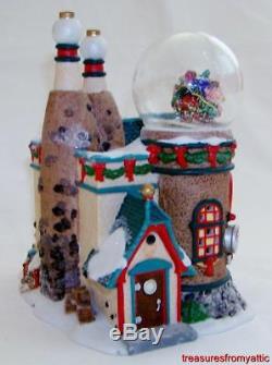 Dept 56 North Pole FLURRY'S SNOWGLOBE MAKER #56763 EUC See Desc Village