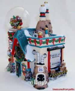 Dept 56 North Pole FLURRY'S SNOWGLOBE MAKER #56763 EUC See Desc Village