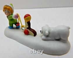 Dept 56 North Pole Fisher Price Follow the Leader #4050970 Old Store Stock RARE