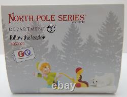 Dept 56 North Pole Fisher Price Follow the Leader #4050970 Old Store Stock RARE