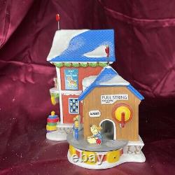 Dept 56 North Pole Fisher-Price Pull Toy Factory #4050962