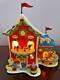 Dept 56 North Pole Fisher-price Pull Toy Factory Nos, Lighted Collectible