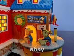 Dept 56 North Pole Fisher-Price Pull Toy Factory NOS, Lighted Collectible