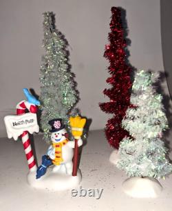 Dept 56 North Pole Frosty's Christmas Weather Station Retired 2005 Collectible