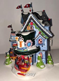 Dept 56 North Pole Frosty's Christmas Weather Station Retired 2005 Collectible