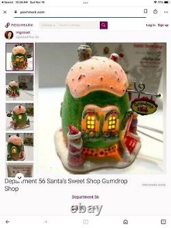 Dept 56 North Pole Gumdrop Shop. Item 4020950- North Pole Series Hard To Find