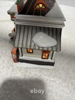 Dept 56 North Pole HARLEY PUMP & GO DINER 4035574 Open Box / Tested Checked