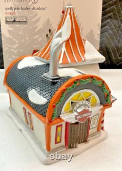 Dept 56 North Pole Harley Davidson 4042401 New Mint Box 2014 Light Ret FREE SHIP