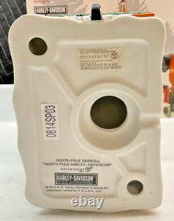 Dept 56 North Pole Harley Davidson 4042401 New Mint Box 2014 Light Ret FREE SHIP