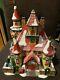 Dept 56 North Pole Heritage Series Home Of Mr. /mrs Clause Handpainted Porcelain