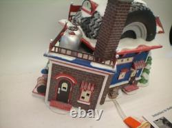 Dept. 56 North Pole Hot Wheel's Custom Car Shop In Original Box