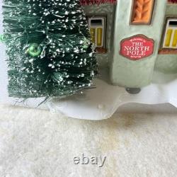 Dept 56 North Pole House 6005449 Snow Village Lighted Christmas House Read