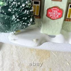 Dept 56 North Pole House 6005449 Snow Village Lighted Christmas House Read