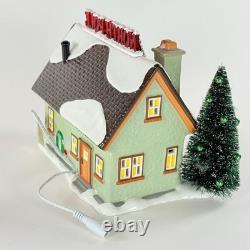 Dept 56 North Pole House 6005449 Snow Village Lighted Christmas House Read