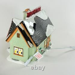 Dept 56 North Pole House 6005449 Snow Village Lighted Christmas House Read