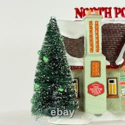Dept 56 North Pole House 6005449 Snow Village Lighted Christmas House Read