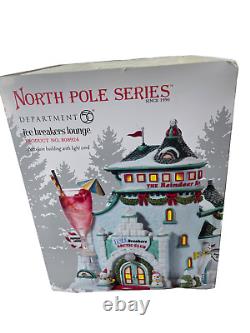 Dept 56 North Pole ICE BREAKERS LOUNGE #808924 New