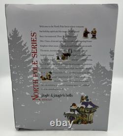 Dept 56 North Pole Jingle & Jangle's Bells 2014 Bell Shop Original Box 4036545