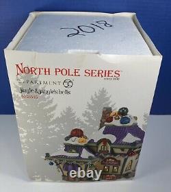 Dept. 56 North Pole Jingle & Jangle's Bells 2014 Bell Shop withBox 4036545