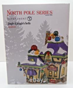 Dept 56 North Pole Jingle & Jangle's Bells 4036545 Excellent Condition 1 Ball Ms