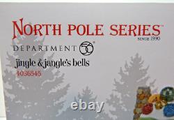 Dept 56 North Pole Jingle & Jangle's Bells 4036545 Excellent Condition 1 Ball Ms