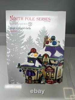 Dept 56 North Pole Jingle & Jangle's Bells 4036545 withPower Cord