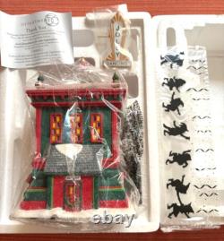Dept 56 North Pole Jolly Club Ballroom NIB Lighted & Animated- Retired see video