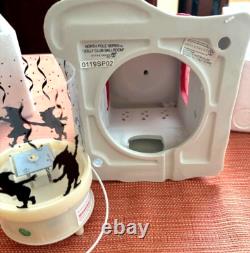 Dept 56 North Pole Jolly Club Ballroom NIB Lighted & Animated- Retired see video