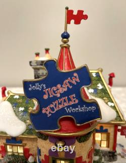 Dept 56 North Pole Jolly's Jigsaw Puzzle Workshop #799916