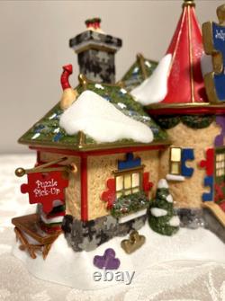 Dept 56 North Pole Jolly's Jigsaw Puzzle Workshop #799916