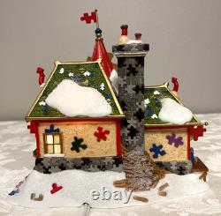 Dept 56 North Pole Jolly's Jigsaw Puzzle Workshop #799916