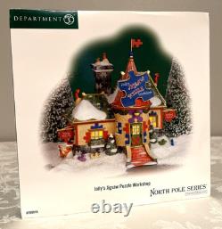 Dept 56 North Pole Jolly's Jigsaw Puzzle Workshop #799916