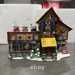 Dept 56 North Pole LEGO Building Creation Station MIB