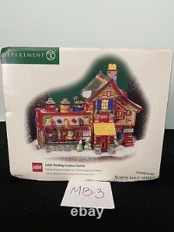 Dept 56 North Pole LEGO LEGO Building Creation Station #56.56735 IN BOX