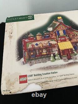 Dept 56 North Pole LEGO LEGO Building Creation Station #56.56735 IN BOX