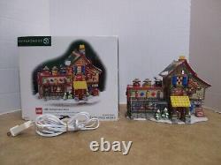 Dept. 56 North Pole Lego Building Creation Station #56.56735 Interior Scene