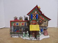 Dept. 56 North Pole Lego Building Creation Station #56.56735 Interior Scene