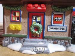 Dept. 56 North Pole Lego Warehouse Forklift #56.56819 Working Condition