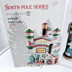 Dept 56 North Pole Licorice Works Figurine Mint in Box