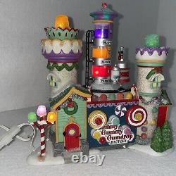 Dept 56 North Pole Lighted/animated Building 56721 Yummy Gummy Gumdrop Factory