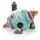 Dept 56 North Pole Lit House Bauble's Ornament Factory 5 Decor