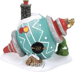 Dept 56 North Pole Lit House Bauble's Ornament Factory 5 Decor