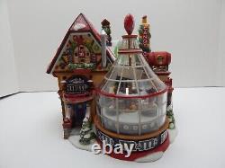 Dept 56 North Pole M&M's Candy Factory #56773 Good Condition Works Well! WithBox