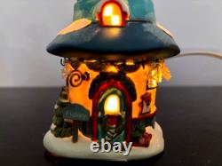 Dept 56 North Pole Merry Lane Cottages 7 & 8, NIB- 2 Pc Set- Rare