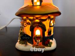 Dept 56 North Pole Merry Lane Cottages 7 & 8, NIB- 2 Pc Set- Rare