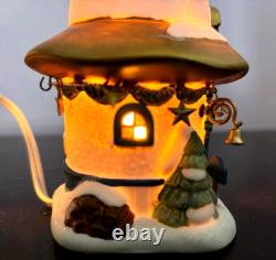 Dept 56 North Pole Merry Lane Cottages 7 & 8, NIB- 2 Pc Set- Rare