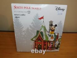 Dept 56 North Pole Mickey's Stuffed Animals #6007614 NIB Free Shipping