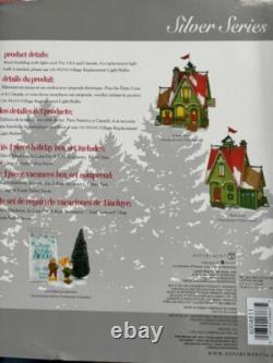 Dept 56 North Pole Millie's Mistletoe Box Set NIB, Sliver Series