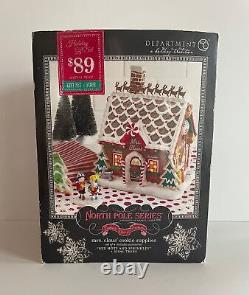 Dept 56 North Pole Mrs Claus' Cookie Supplies Set Of 4 Limited Edition-4028702