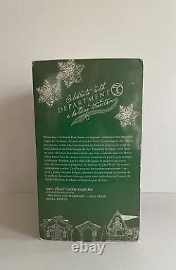 Dept 56 North Pole Mrs Claus' Cookie Supplies Set Of 4 Limited Edition-4028702